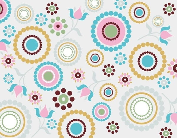 Vector Retro Pattern Background eps