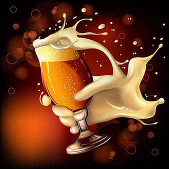 Cartoon Beer illustrator 1 eps vector
