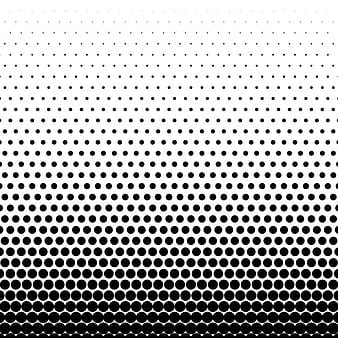 Circle black halftone vector background eps
