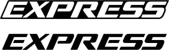 Express 3 eps svg vector