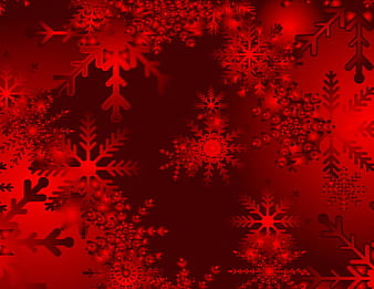 Fondo de vector rojo nevado de Navidad ai