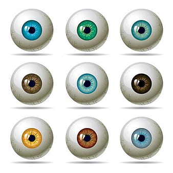 Colourful Eyes ai vector