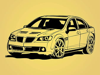 Car Outlines ai vector