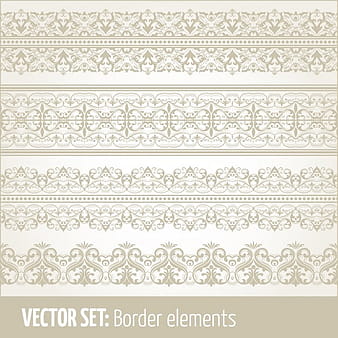 Vector conjunto de elementos de borde y elementos de decoración de página. Patrones de elementos de decoración de borde. Ilustraciones de vectores de fronteras étnicas. eps