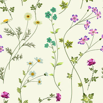 Elegant floral pattern vector material set  eps