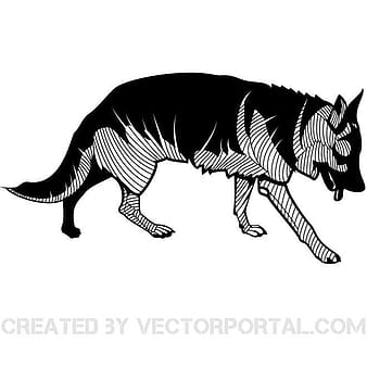 GERMAN SHEPHERD VECTOR CLIP ART.eps eps ai