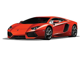 Sports Car Vector svg