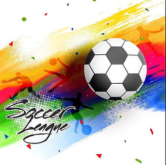 Fútbol con vector de fondo de moda ai