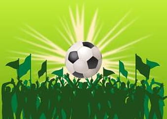 Vector Football Fans ai