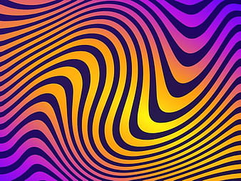 Fondo colorido del vector de las líneas onduladas ai svg