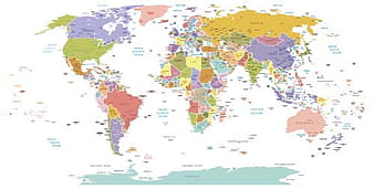 Vector colored world maps template  eps
