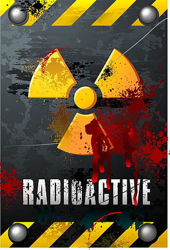 Nuclear Warning Signs  eps vector