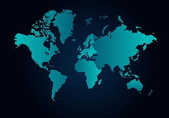 World Map Free Vector svg eps