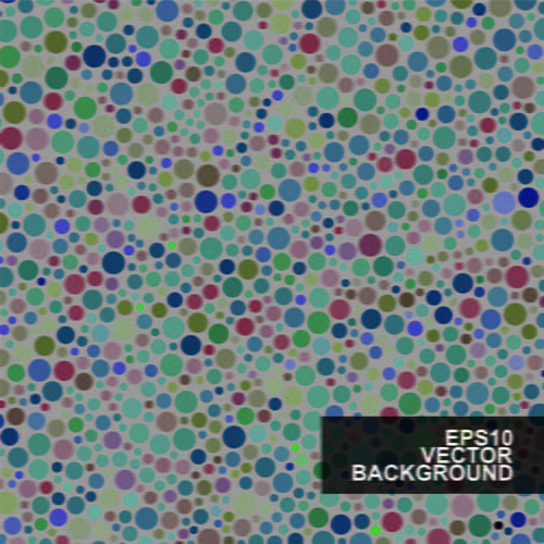 Multicolor dot pattern vector background eps