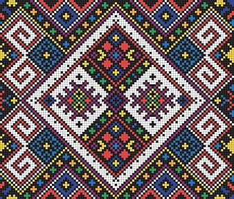 Pixel pattern vector 3 eps