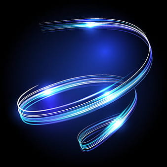 Abstract neon light effect vector illustration 21 eps