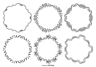 Marcos decorativos vectoriales ai svg eps