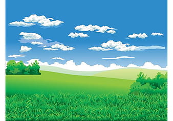 Landscape Background ai vector