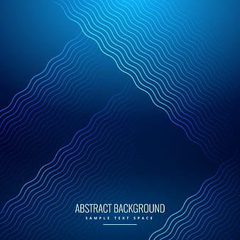 fondo azul abstracto con líneas onduladas eps