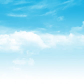 واقعية خلفية السماء الزرقاء eps