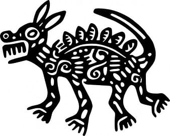 Ancient Mexico Motif odg svg vector