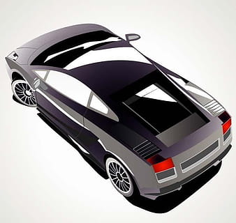 car model lamborghini gallardo eps ai cdr vector