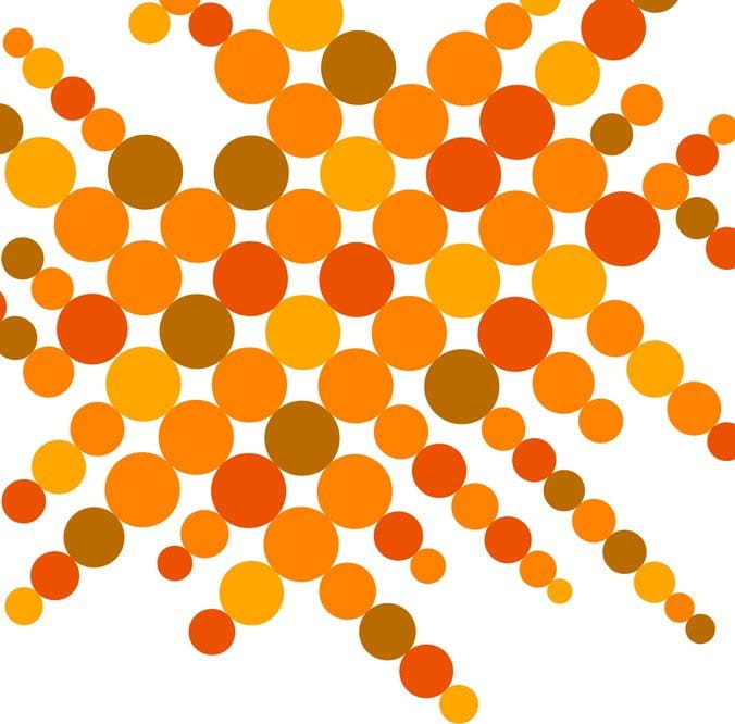 Circular Pattern eps vector