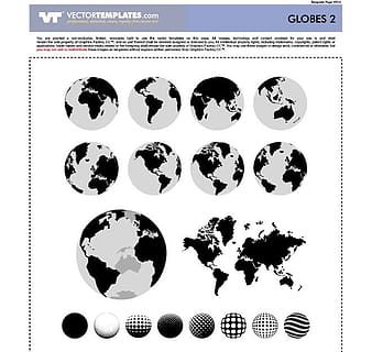 vetor do globo do mapa do mundo eps cdr