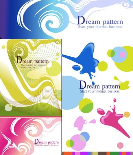 Abstract background pattern element vector ai