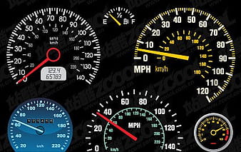 Compteur de vitesse automobile eps