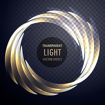 fondo de remolino de vector de efecto de luz brillante transparente eps