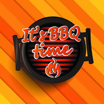 Latar belakang elemen barbeque kreatif eps