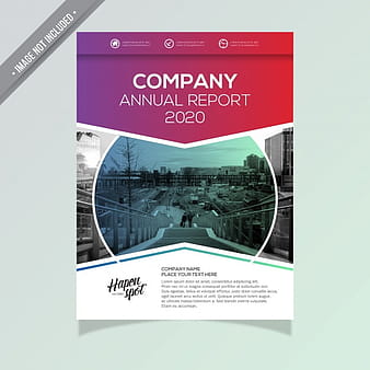 Modern business brochure eps vector