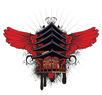 Japanese emblem vector eps ai