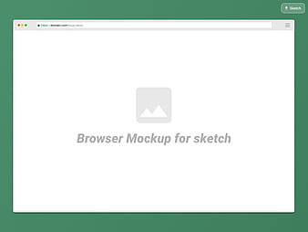 Browser Mockup sketch file sketch vector