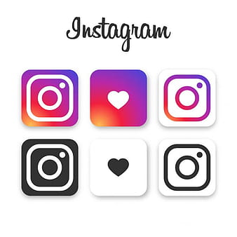 Colección de iconos de Instagram eps