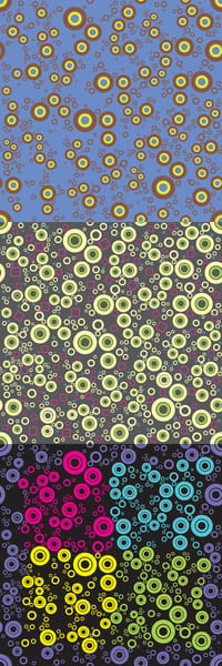 Decorative pattern background vector eps
