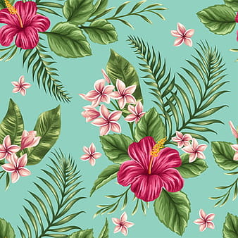 Beautiful flower seamless patterns retro vector set eps