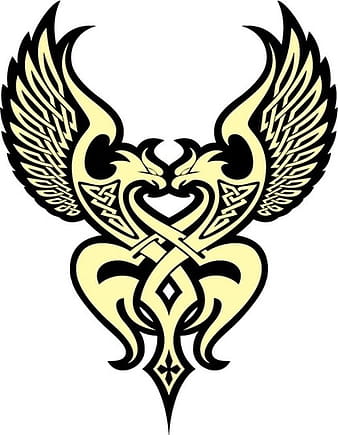 Diseño de logotipo legendario águila decoración estilo clásico ai