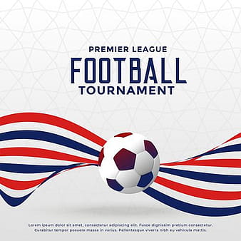 Fondo de torneo de campeonato de juego de fútbol con líneas onduladas eps