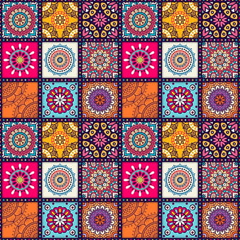 Mandala pattern eps vector