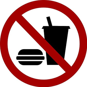 No-food-drink svg vector