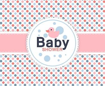 Baby Shower Card eps vector