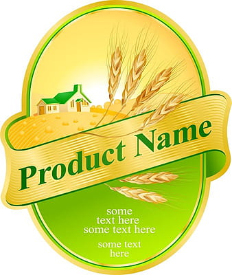 Diseño de etiqueta de producto  eps