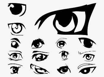 Vector Anime Ojos ai