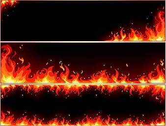 Red flame vector eps