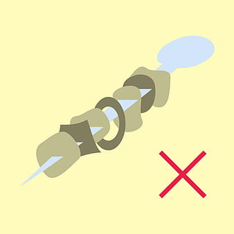 Flat cartoon of meat sauce grill and other vector ai eps