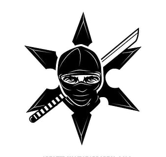 ninja warrior vector clip art eps ai