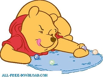 Winnie the Pooh Pooh  eps vector