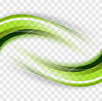 Formas onduladas verdes eps